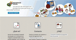 Desktop Screenshot of messengervisual.com